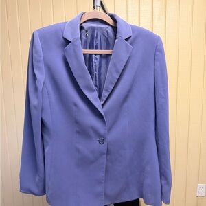 Classic Women's purple blazer